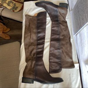 Over the knee Sundance tall leather boots